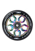 120mm L Wheels | Black, Chrome & Oil Slickambo